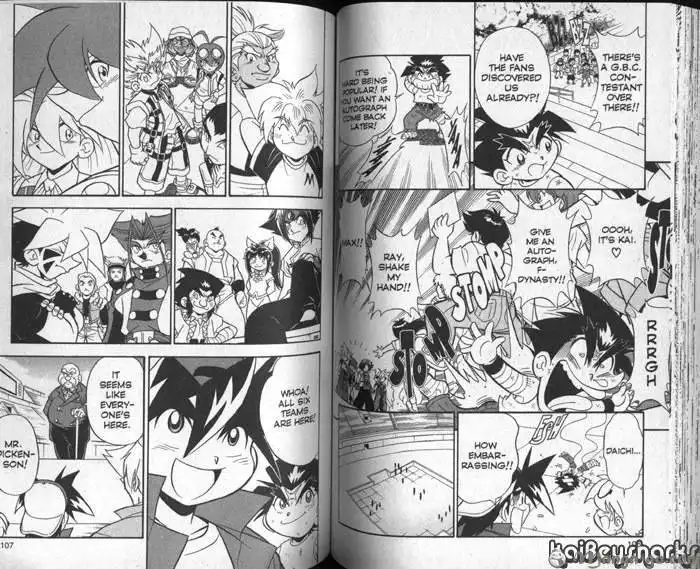 Bakuden Shoot Beyblade Chapter 11.3 2